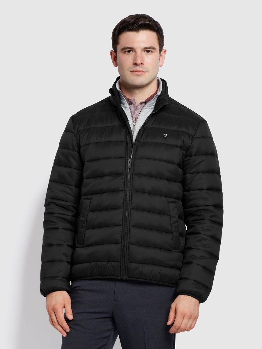 Samson Regular Fit Wadded Jacket - RUTHERFORD & Co