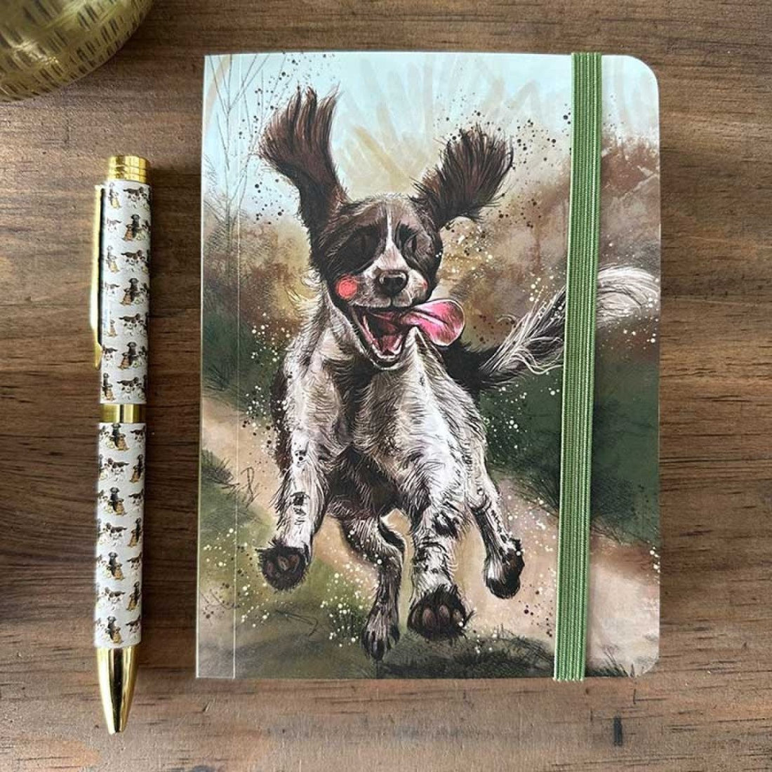 Small Chunky Notebook/Spaniel - RUTHERFORD & Co