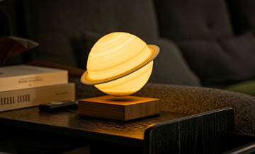 Smart Saturn Lamp/Walnut - RUTHERFORD & Co