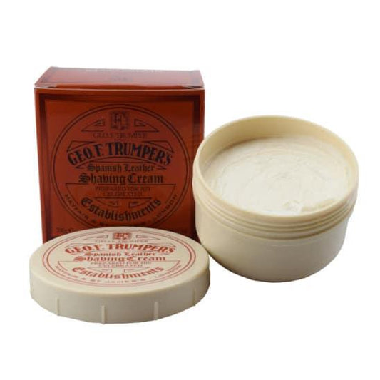Spanish Leather Soft Shaving Cream - 200g - RUTHERFORD & Co