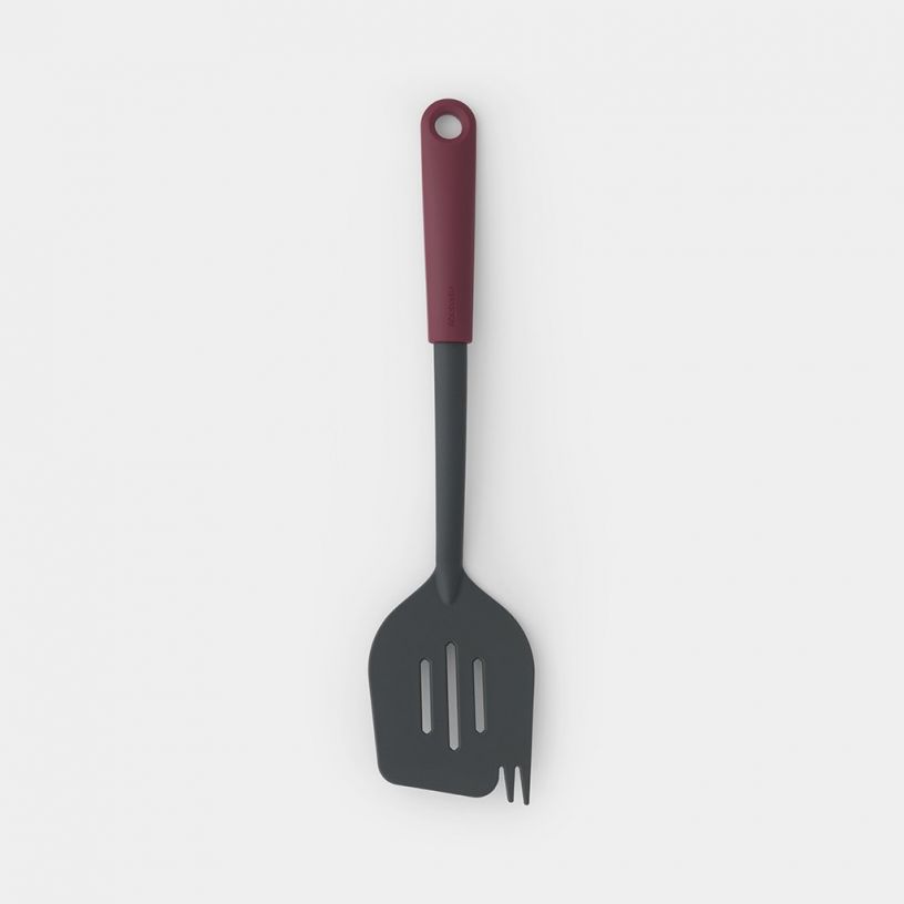 SPATULA PLUS FORK TASTY+ - Aubergine Red - RUTHERFORD & Co
