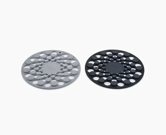 Spot - On™ Set of 2 Grey Silicone Trivets - RUTHERFORD & Co