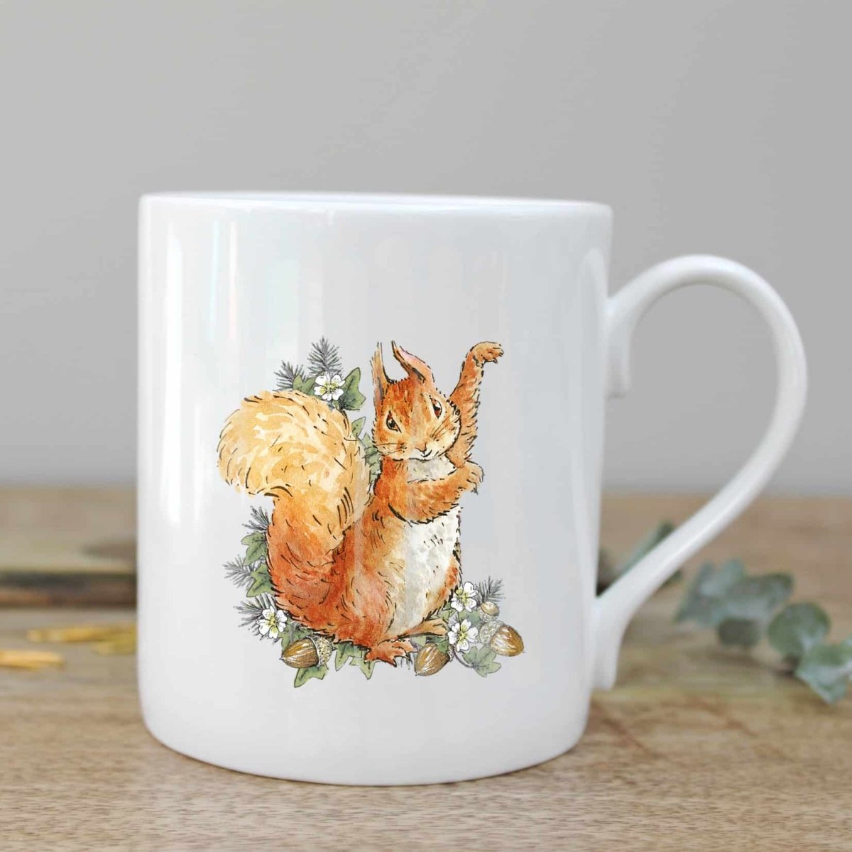 Squirrel Nutkin Small Mug in a Gift Box - RUTHERFORD & Co
