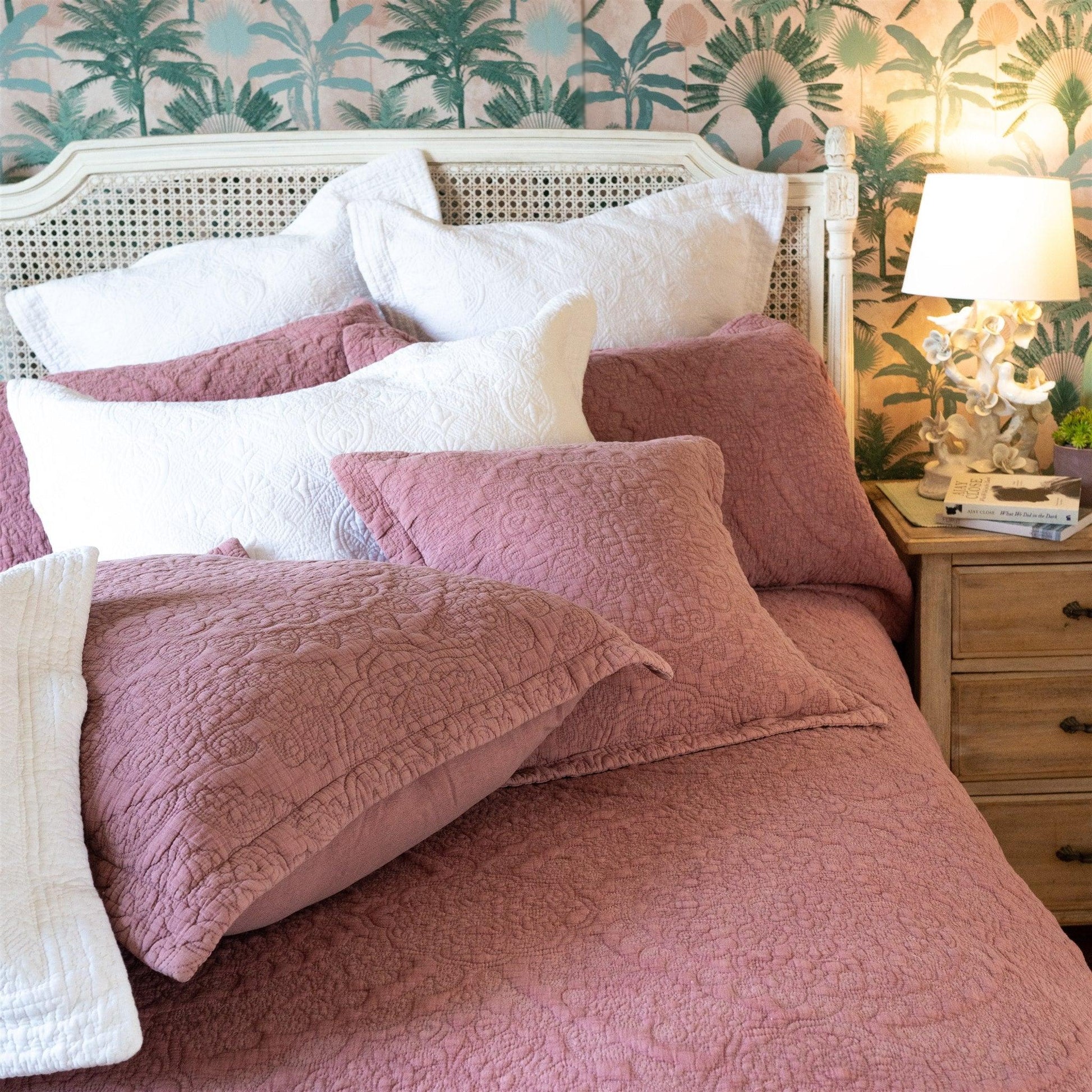 Stonewash Cotton Bedspread - RUTHERFORD & Co