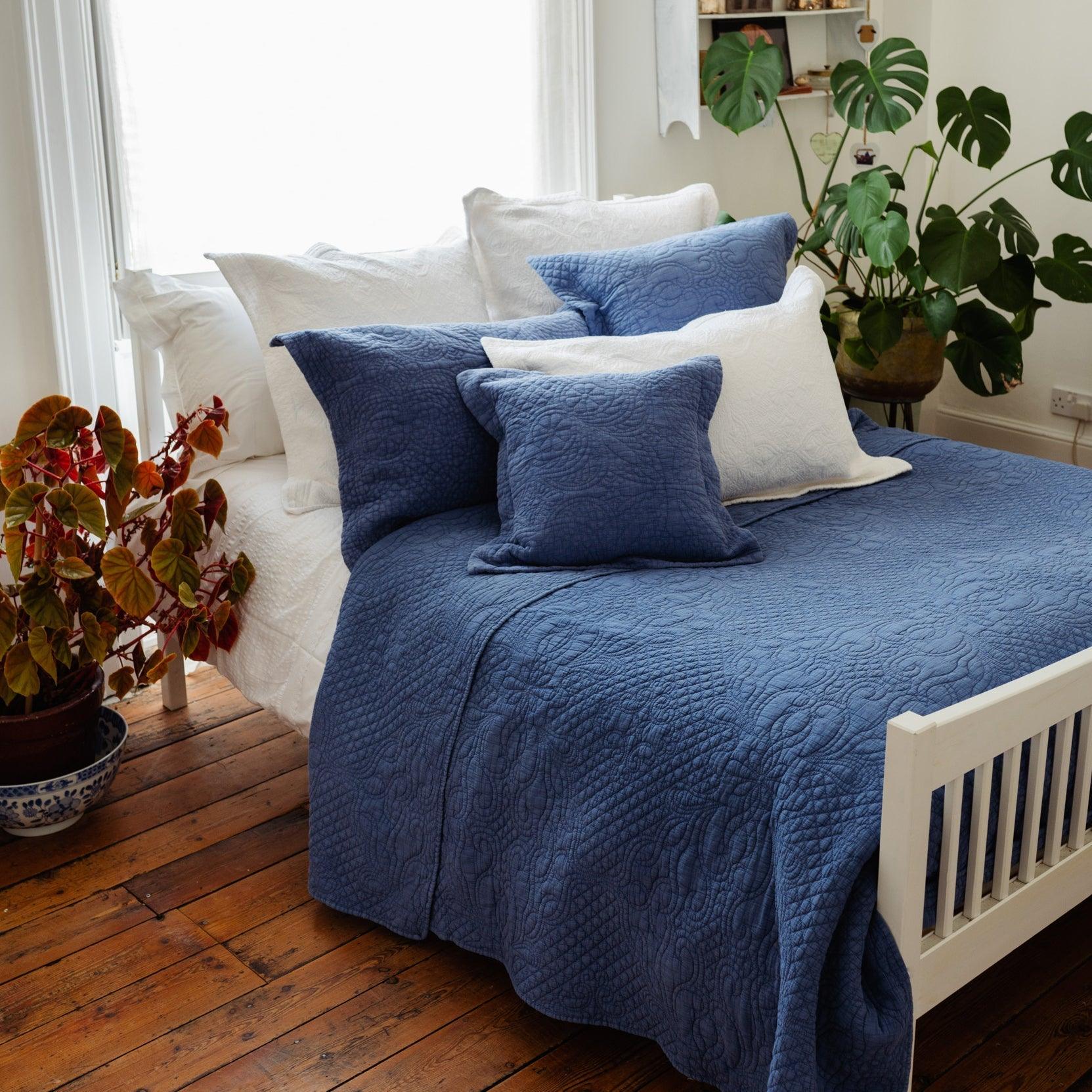 Stonewash Cotton Bedspread - RUTHERFORD & Co