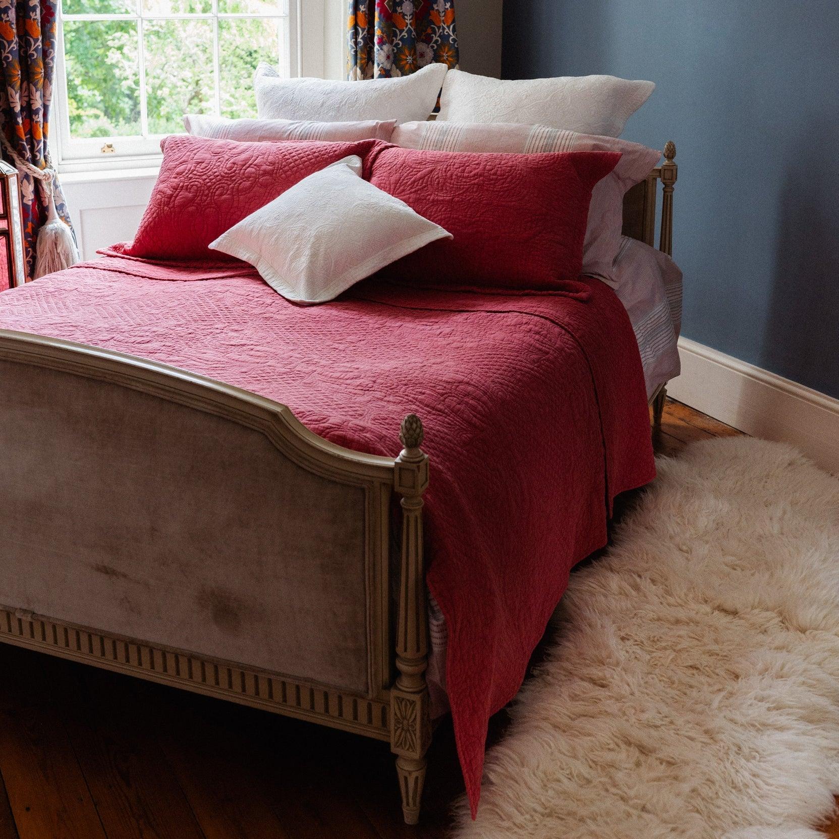 Stonewash Cotton Bedspread - RUTHERFORD & Co