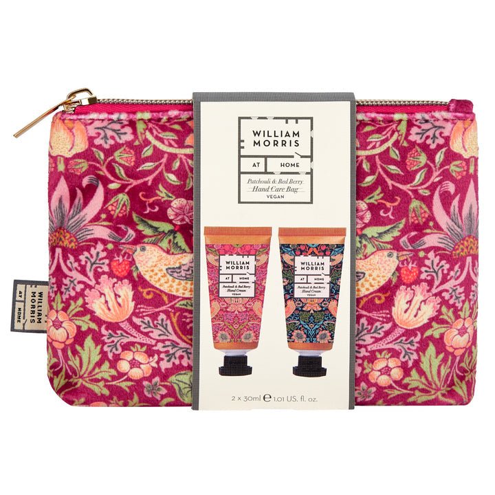 Strawberry Thief Patchouli & Red Berry Hand Care Bag Set - RUTHERFORD & Co