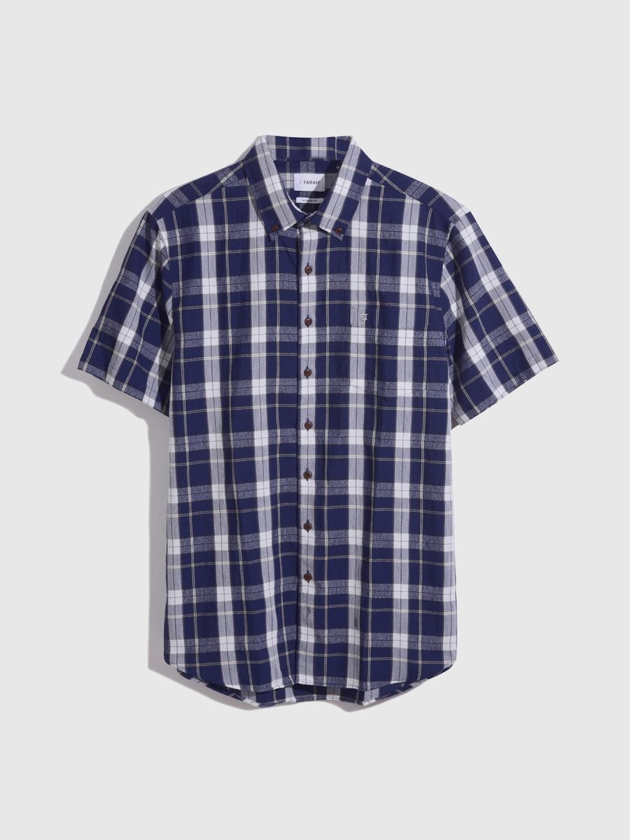 Sullivan Modern Fit Check Shirt - RUTHERFORD & Co