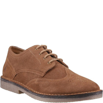 Tan Samson Wingtip Lace Up Shoes - RUTHERFORD & Co