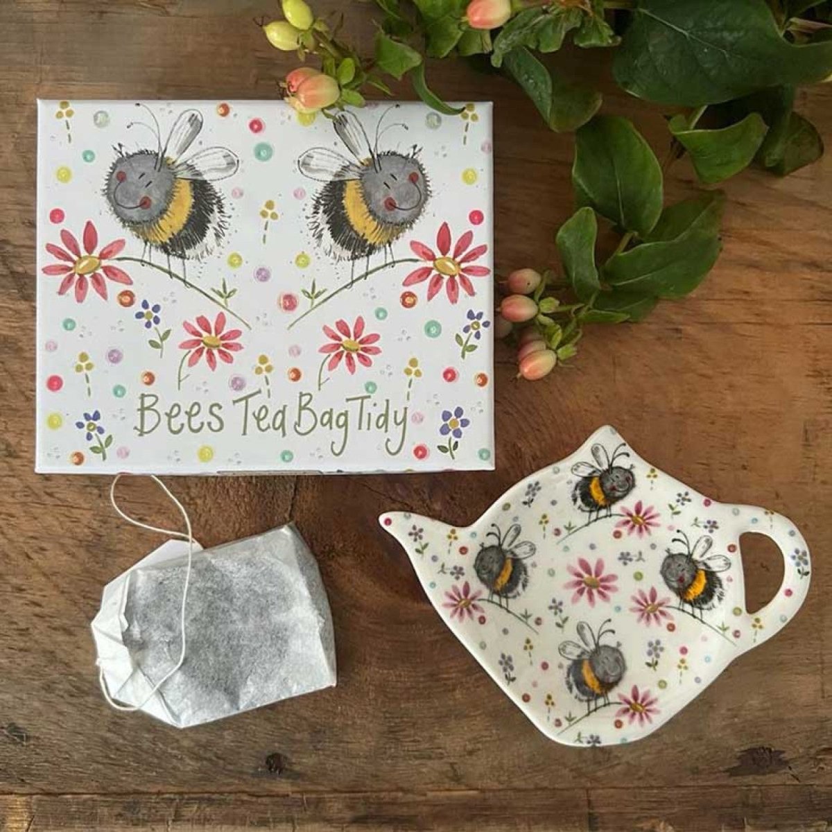 Tea Bag Tidy/Bees - RUTHERFORD & Co