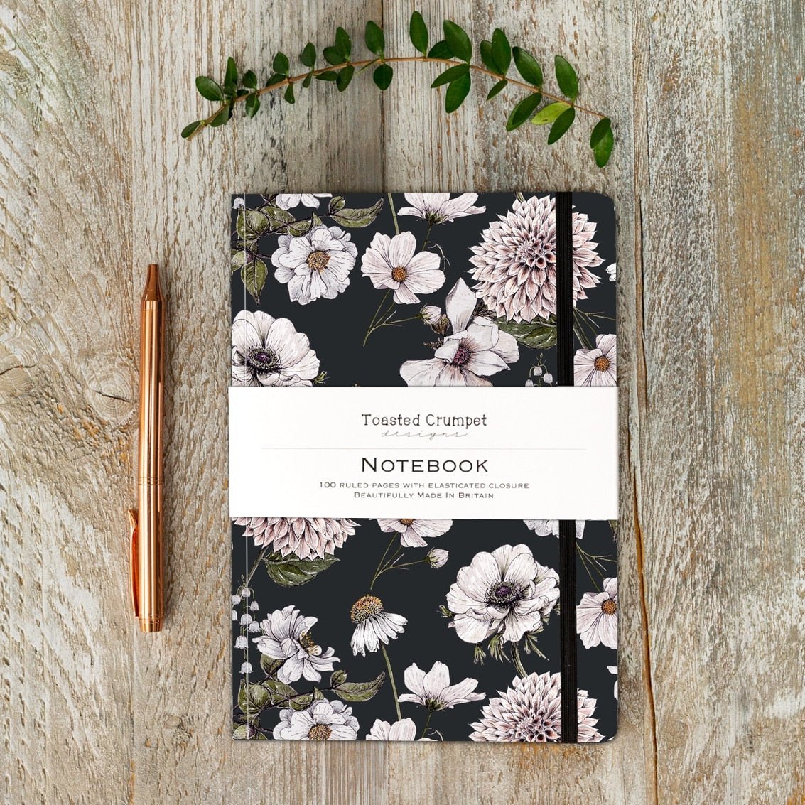 The Blanc Collection (Cocoa) A5 Lined Notebook - RUTHERFORD & Co