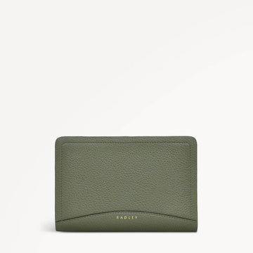 THE CHANCERY/DARK OLIVE/MEDIUM ZIP AROUND PURSE - RUTHERFORD & Co