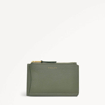 THE CHANCERY/DARK OLIVE/MEDIUM ZIPTOP COIN PURSE - RUTHERFORD & Co
