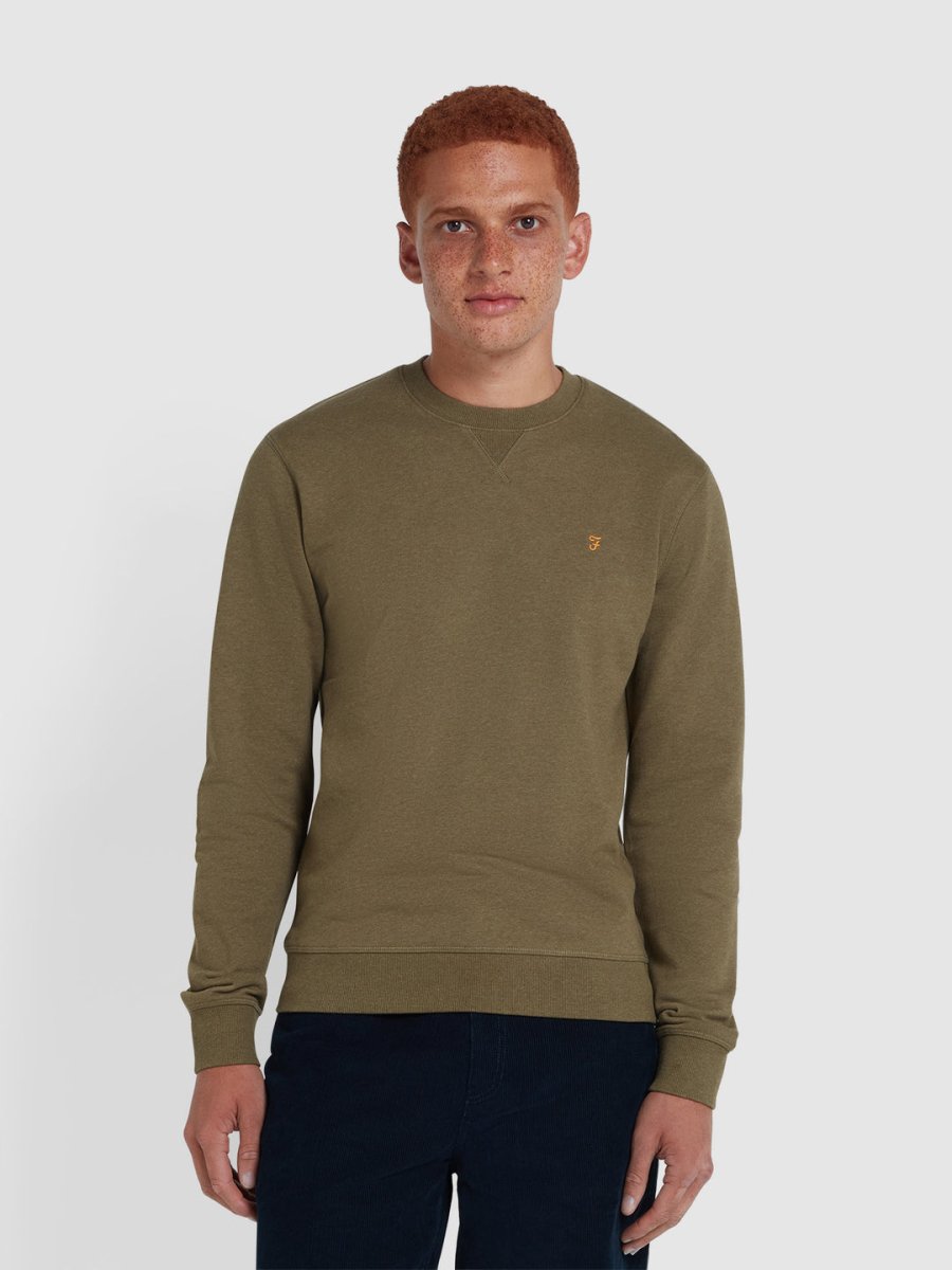 Tim Organic Cotton Crew Neck Sweatshirt - RUTHERFORD & Co