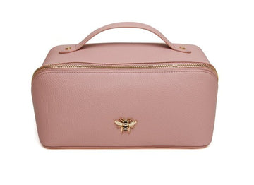 Train Case/Pink/Large - RUTHERFORD & Co