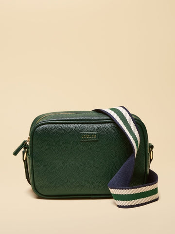 Trent Dark Green Adjustable Cross Body Bag - RUTHERFORD & Co