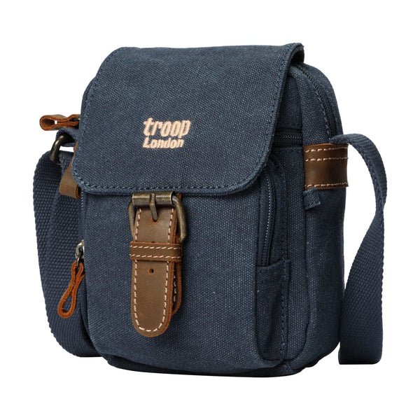TRP0213 Troop London Classic Canvas Across Body Bag - RUTHERFORD & Co