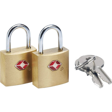 TSA Brass Key Padlocks - RUTHERFORD & Co