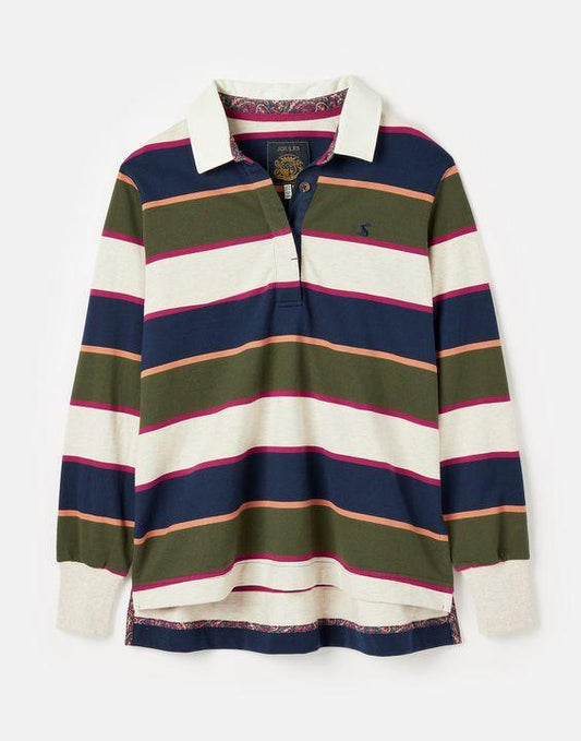 Sammie Stripe Rugby Shirt - RUTHERFORD & Co