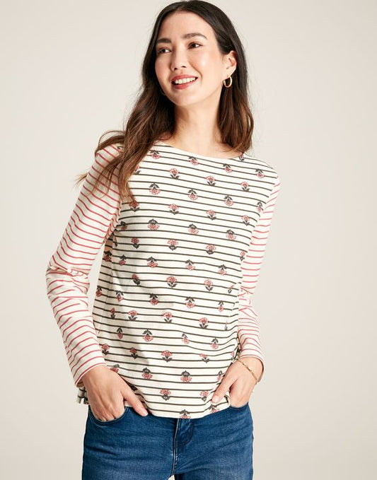 Harbour Printed Long Sleeve Jersey Top