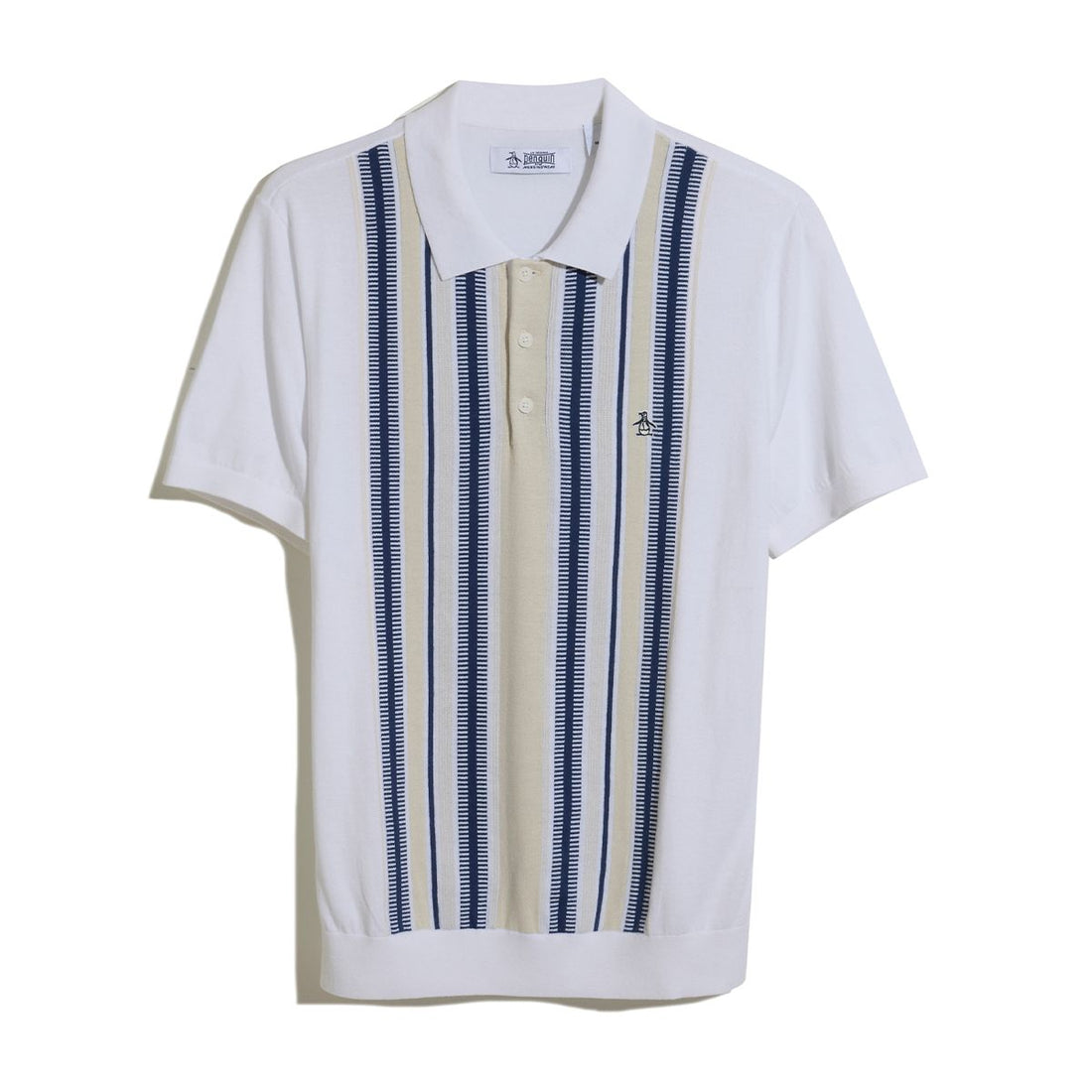 Vertical Stripe Polo Shirt - RUTHERFORD & Co