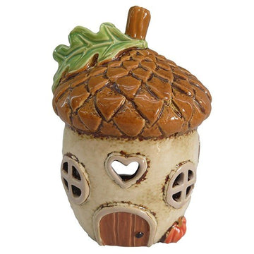 Village Pottery Acorn House Tealight - RUTHERFORD & Co