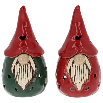 Village Pottery Xmas Gonk Oil Warmer - RUTHERFORD & Co