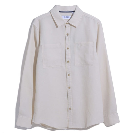 Waffle Long Sleeve Shirt - RUTHERFORD & Co