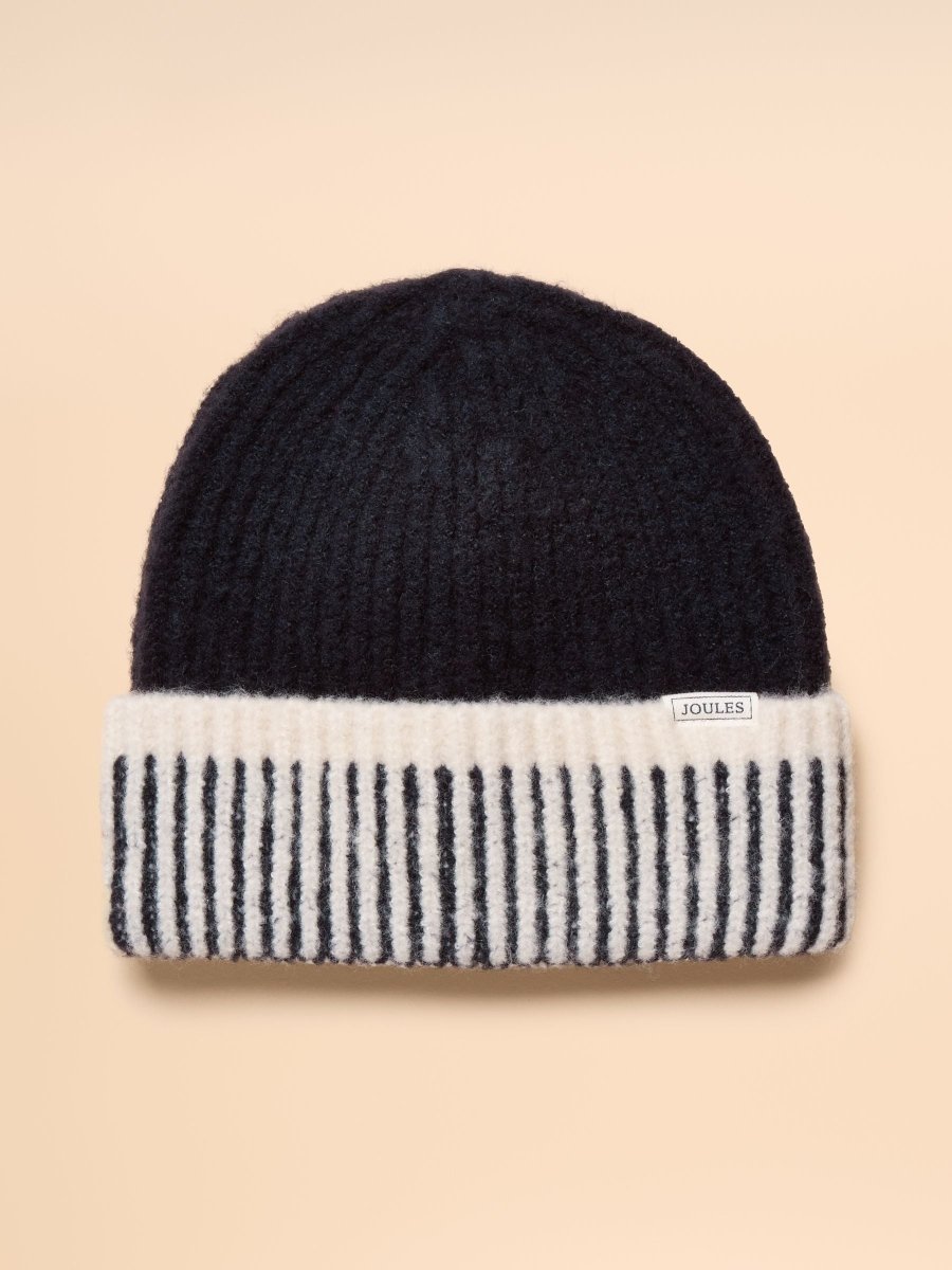 Wanderer Navy Beanie Hat - RUTHERFORD & Co