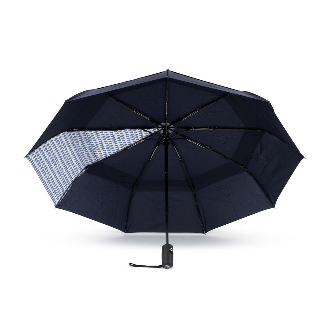 WATERLOO RPET PONGEE DENIM RAIN/MIDNIGHT - RUTHERFORD & Co