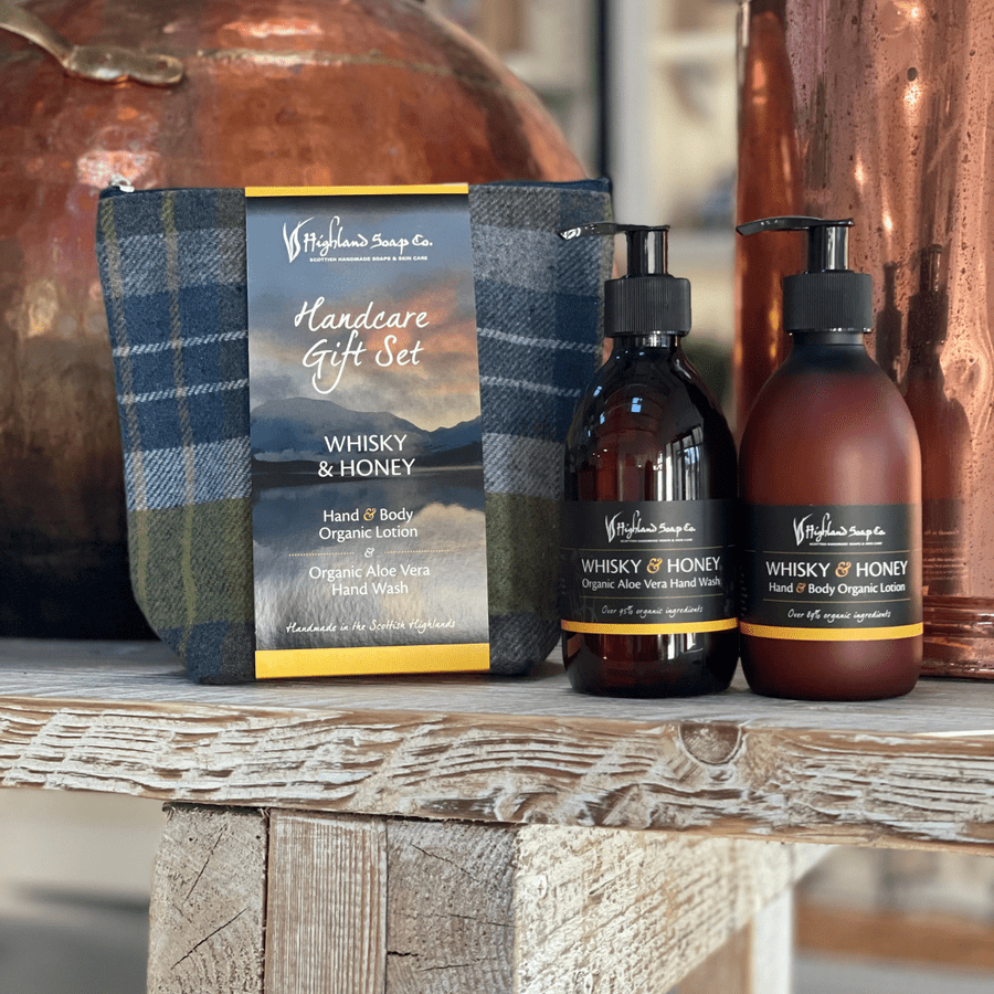 Whisky & Honey Hand Care Gift Set - RUTHERFORD & Co