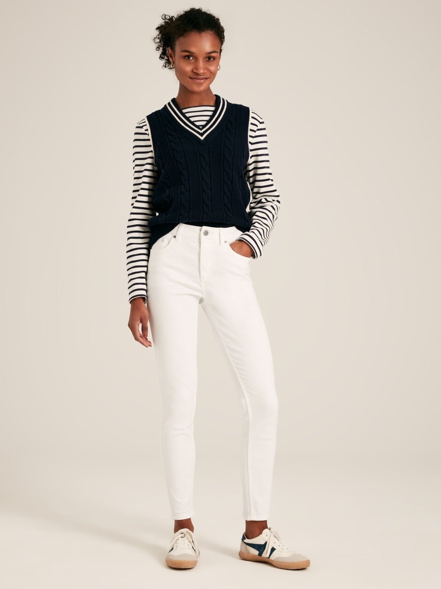 White Skinny Jeans - RUTHERFORD & Co