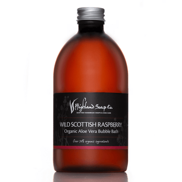 Wild Scottish Raspberry Bubble Bath 500ml - RUTHERFORD & Co