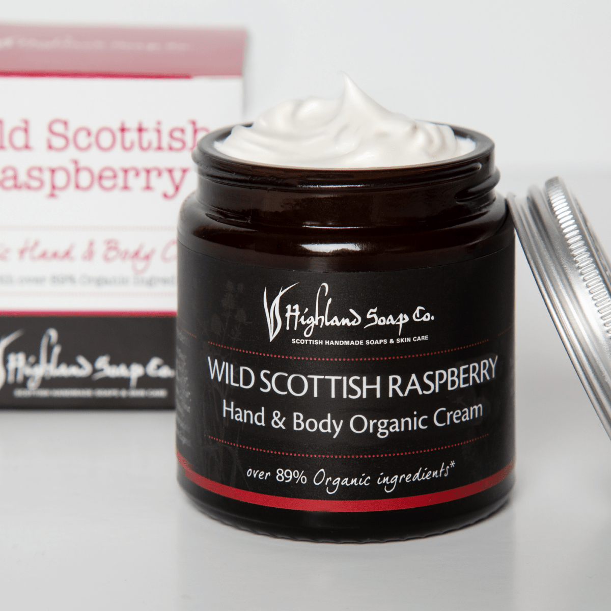 Wild Scottish Raspberry Hand & Body Cream 120ml - RUTHERFORD & Co
