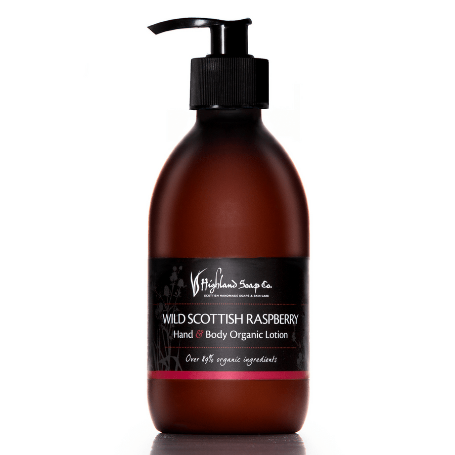 Wild Scottish Raspberry Hand & Body Lotion 300ml - RUTHERFORD & Co