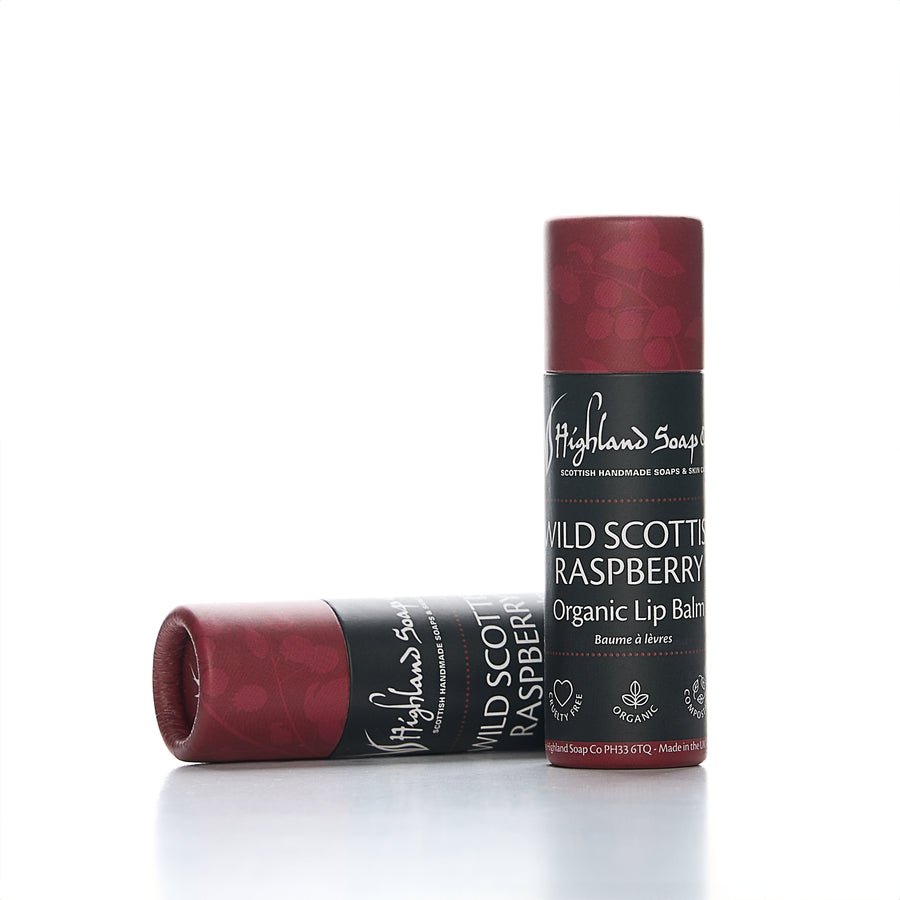 Wild Scottish Raspberry Lip Balm 12ml - RUTHERFORD & Co