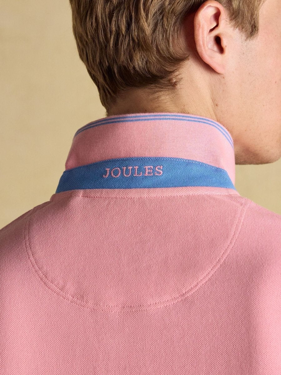 Woody Pink Cotton Pique Polo Shirt - RUTHERFORD & Co