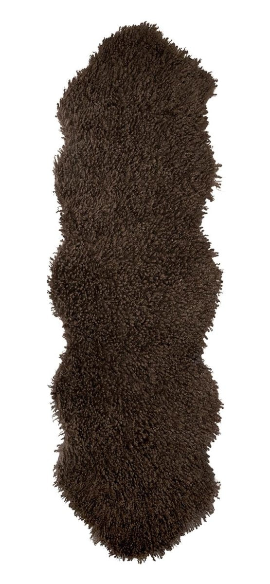 Wooly Large rug - Brown - RUTHERFORD & Co