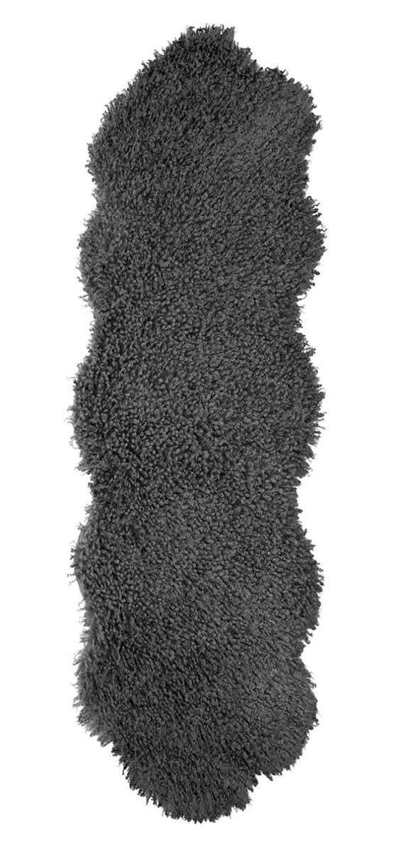 Wooly Large rug - Grey - RUTHERFORD & Co