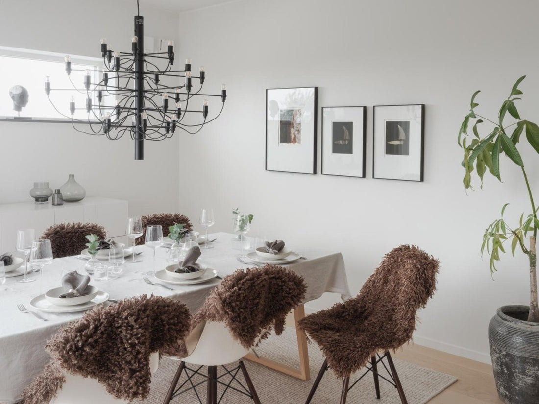 Wooly rug - Brown - RUTHERFORD & Co