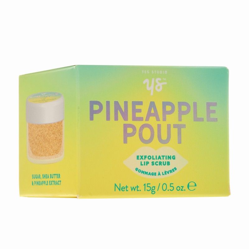 Yes Studio Pineapple Pout Lip Scrub - RUTHERFORD & Co