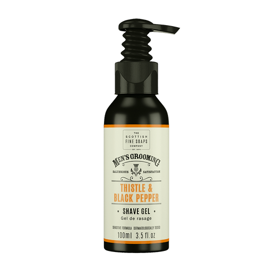 Thistle & Black Pepper Shave Gel - RUTHERFORD & Co