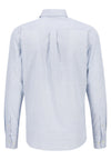 Blue Minimals Button Down Long Sleeve - RUTHERFORD & Co