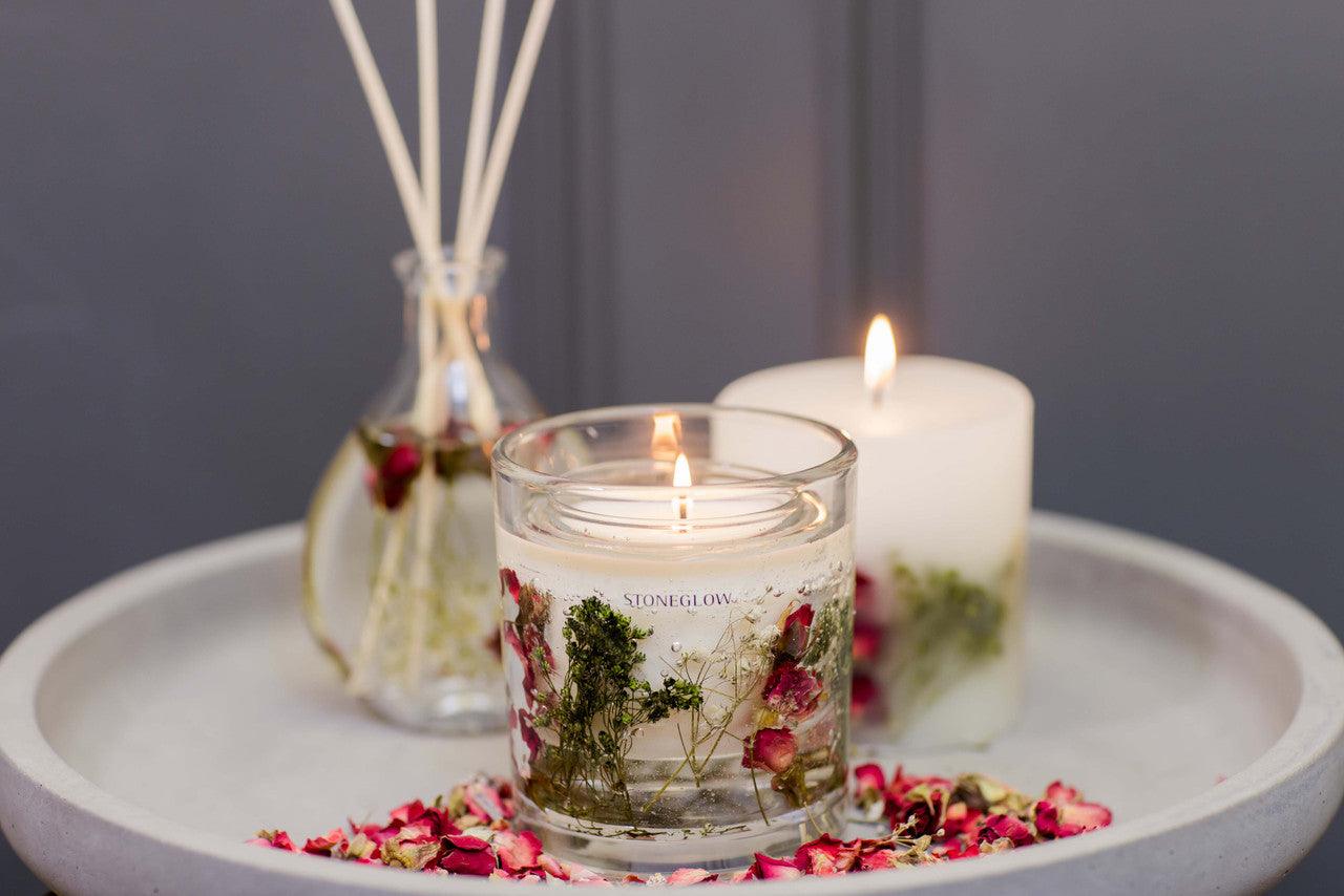 Red Rose - Natural Wax Scented Candle - Gel Tumbler - RUTHERFORD & Co