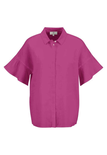 Blouse linen wide - RUTHERFORD & Co