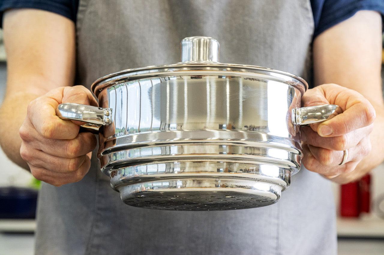 KitchenCraft Stainless Steel Universal Steamer - RUTHERFORD & Co