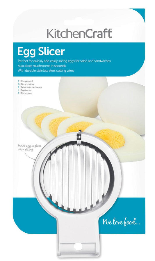 KitchenCraft Heavy Duty Plastic Egg Slicer - RUTHERFORD & Co