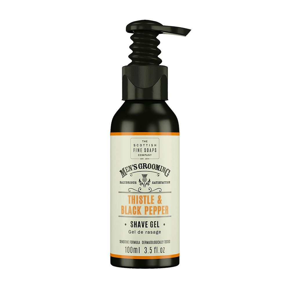 Thistle & Black Pepper Shave Gel - RUTHERFORD & Co