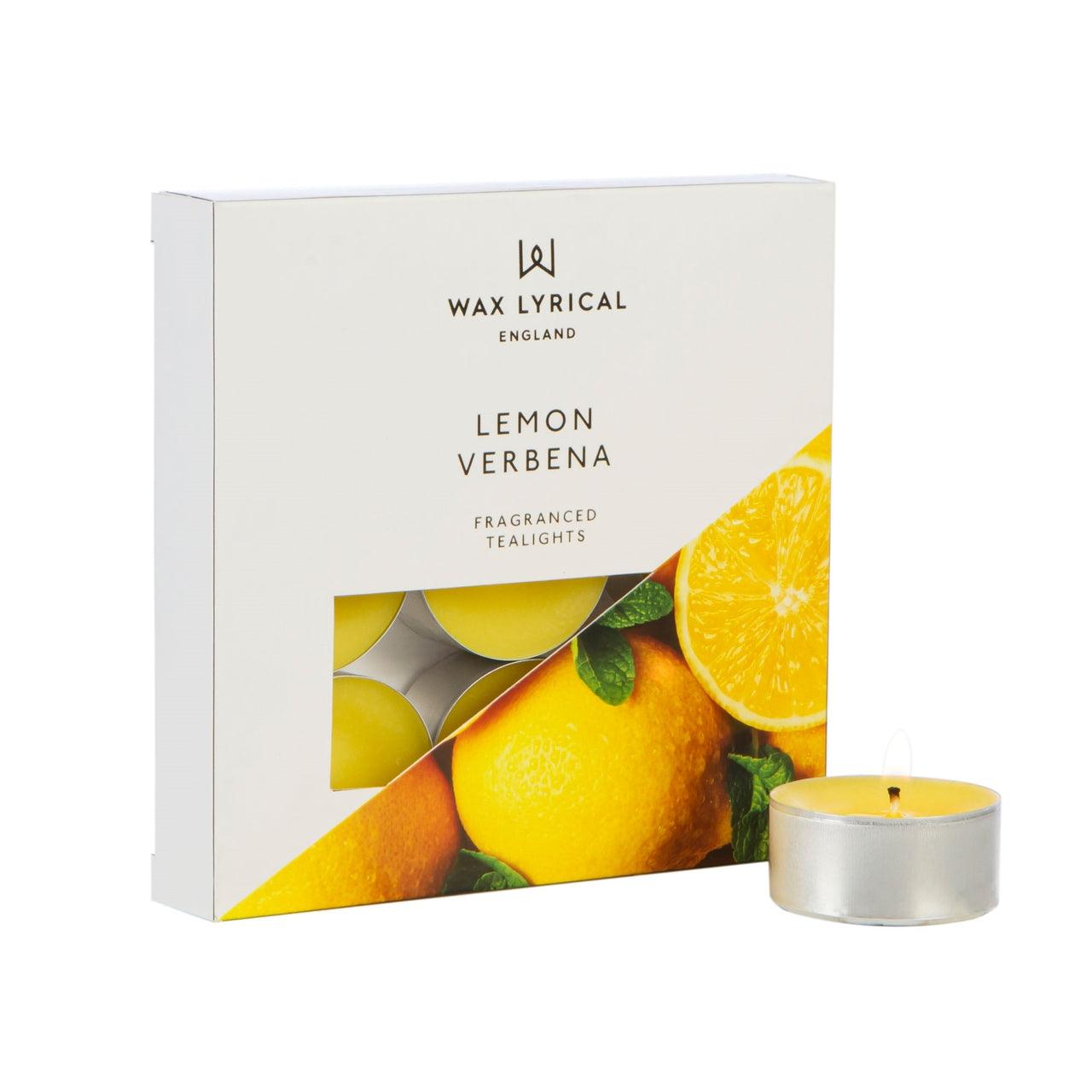 Lemon verbena - Pack of 9 tealights - RUTHERFORD & Co