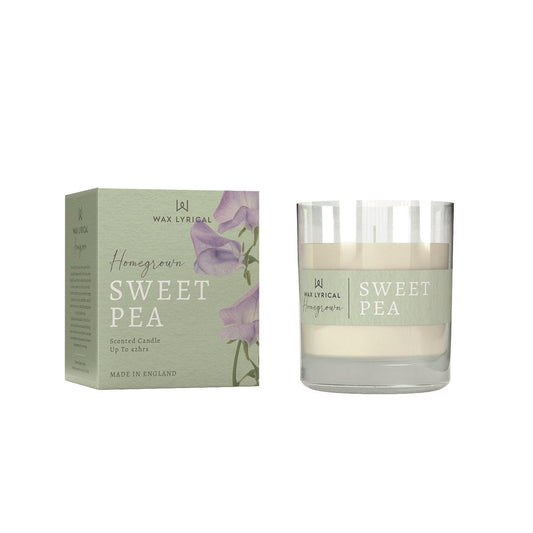 Sweet pea - Wax fill glass - RUTHERFORD & Co